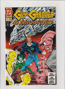 Guy Gradner #9 NM- 9.2 DC Comics 1993 Green Lantern
