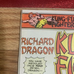 Richard Dragon Kung-Fu Fighter Comic Book #11, DC Comics 1976 