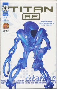 Titan A.E. #1 Dynamic Forces Gold Foil Logo Cover (2025) Nik Gregory