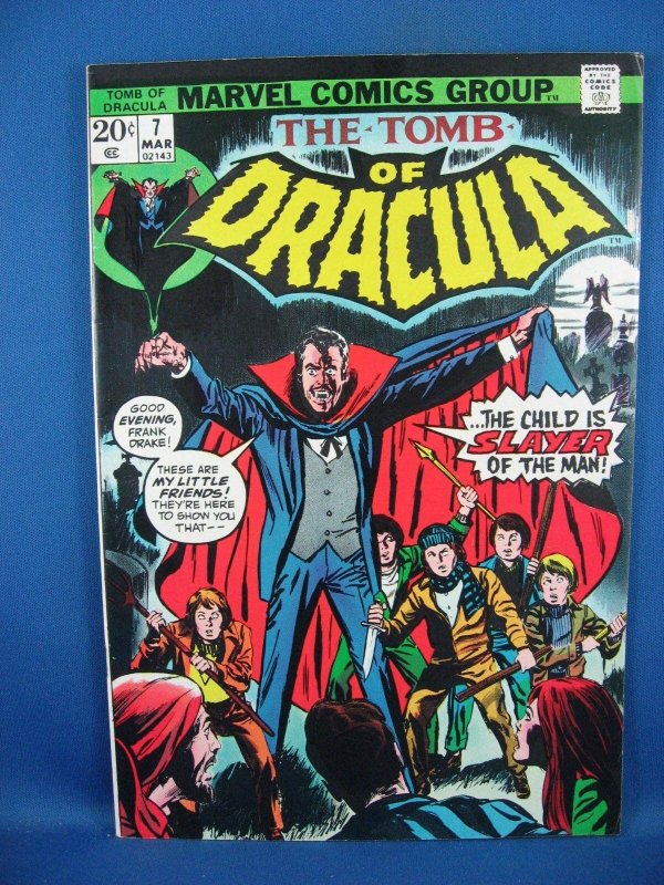 Tomb of Dracula #7 (Mar 1973, Marvel) VF