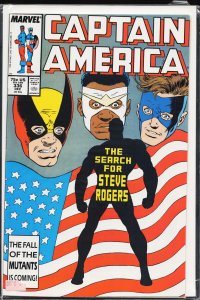 Captain America #336 Direct Edition (1987) Captain America