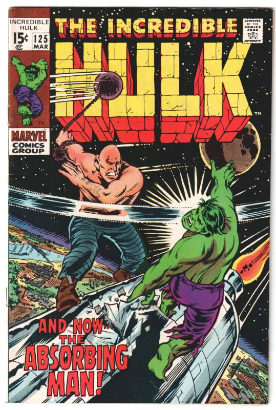 The incredible Hulk #125 (1970)