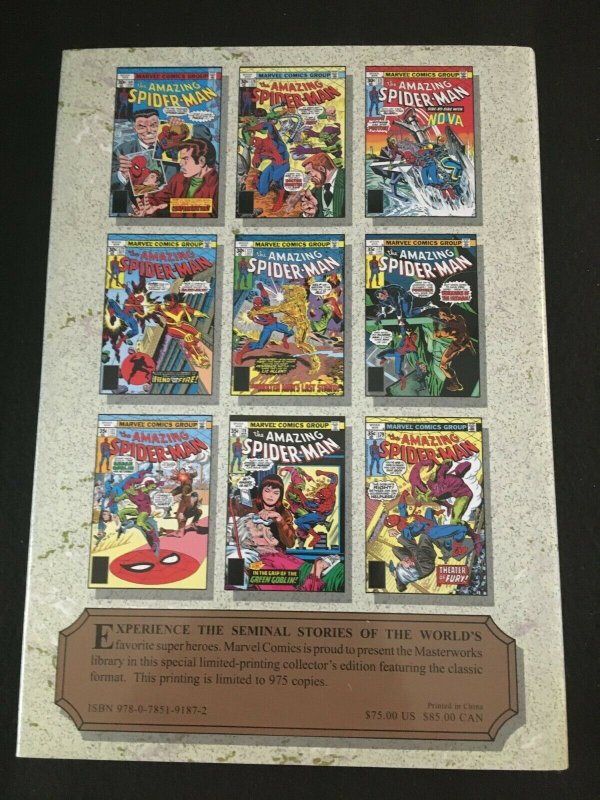 MARVEL MASTERWORKS Vol. 226: THE AMAZING SPIDER-MAN Hardcover, First Printing 