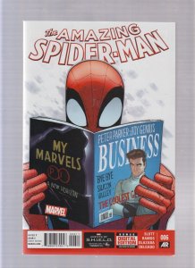 Amazing Spider Man #6 - Humberto Ramos Art! (8.5/9.0) 2014