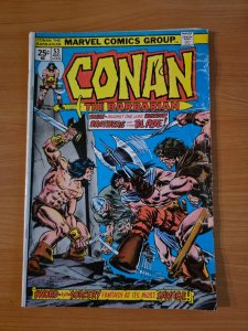 Conan The Barbarian #53 ~ VERY GOOD VG ~ 1975 Marvel Comics