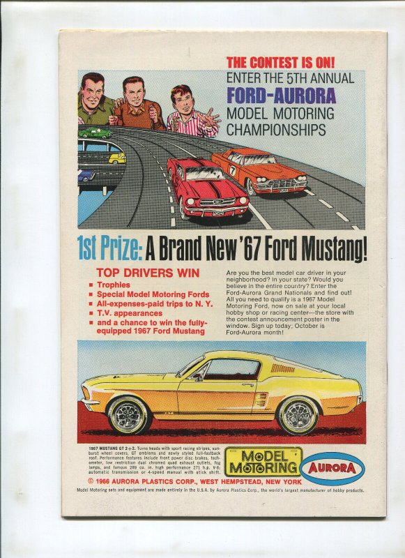 FLASH #166 (9.2) CAPTAIN COLD AND HEAT WAVE! 1966