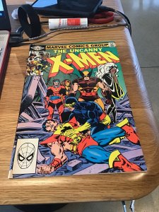The Uncanny X-Men #155  (1982) high-grade 1st Brood! Star Jammers key! VF  Wow!