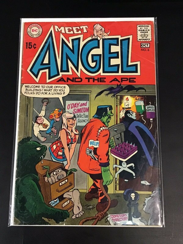 Angel and the Ape #1-7 Complete Run DC Silver Age Bob Oksner Wally Wood