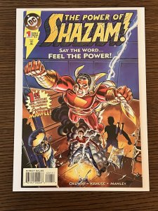 The Power of SHAZAM! #1 (1995). NM. Jerry Ordway scripts begin. 1st issue.
