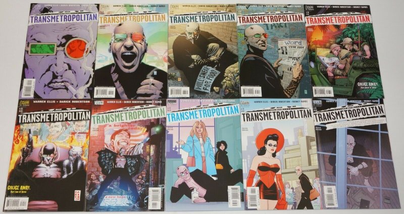 Transmetropolitan #1-60 VF/NM complete series Warren Ellis Darick Robertson 2nd 