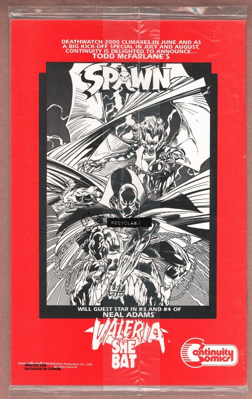 Ms. Mystic Deathwatch 2000 #1 (1993) - Neal Adams Cover - Polybagged