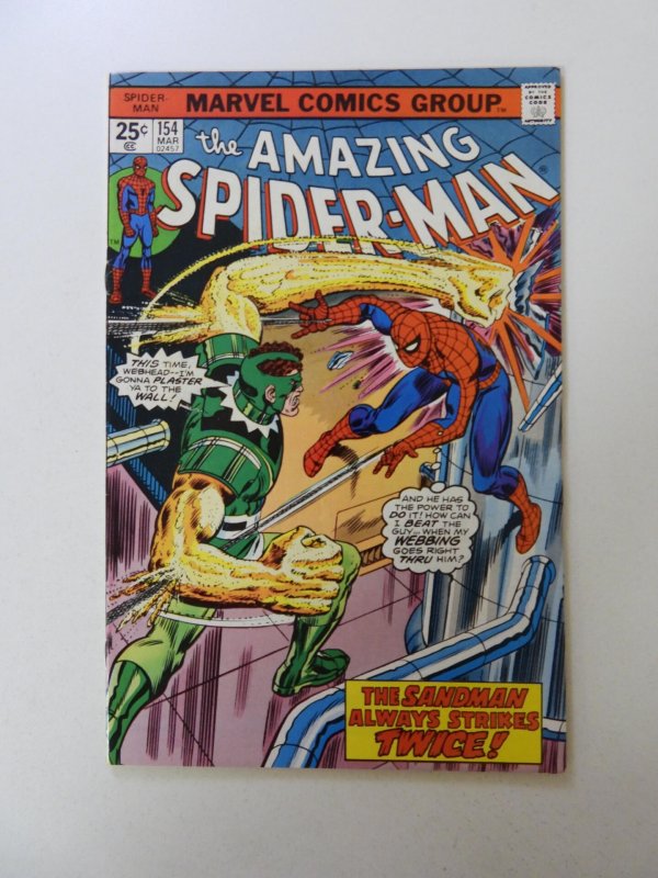 The Amazing Spider-Man #154 (1976) MVS Intact! Beautiful VF Condition!