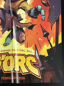 D'ORC & WHITE SKY #1 2 SIDED PROMO POSTER 24 X 18 FOLDED IMAGE 2026 PROSHIPPER