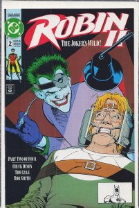 Robin II: The Joker's Wild! #2 Newstand Cover (1991)