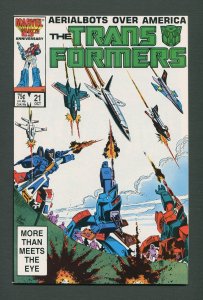 Transformers #21  / 9.4 NM  /  October 1986