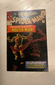 The Amazing Spider-Man #28 (1965) 1st molten man Kirby -see description