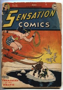 SENSATION COMICS #65 1947-WONDER WOMAN-DC-GOLDEN AGE