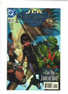 JLA Paradise Lost #2 VF 8.0 DC Comics 1998 Mark Millar Batman, Superman 