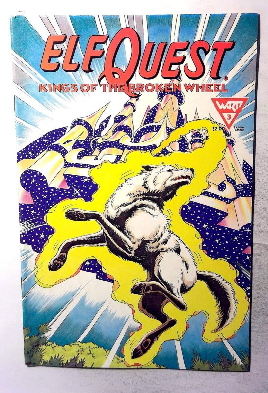 ElfQuest: Kings of the Broken Wheel #3 (1990) Warp Graphics 1st Print Comic Book