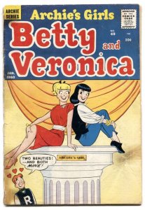 Archie's Girls Betty & Veronica #49 1960- low grade