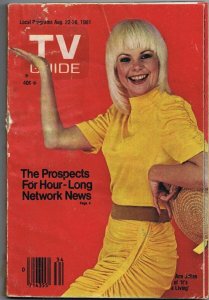 ORIGINAL Vintage August 22, 1981 TV Guide Ann Jillian It's a Living