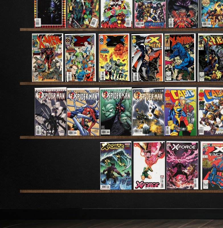 Huge Lot 150+ Comics with Cable, X-Force, The Uncanny X-Men & More!