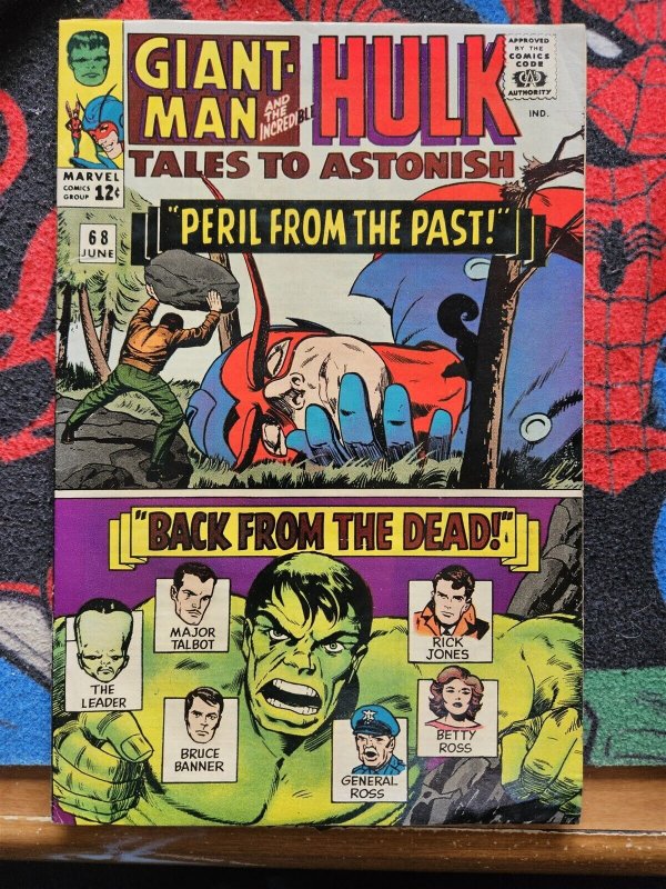 Tales to Astonish #68 Giant Man and Incredible Hulk (Marvel, 1965) VG