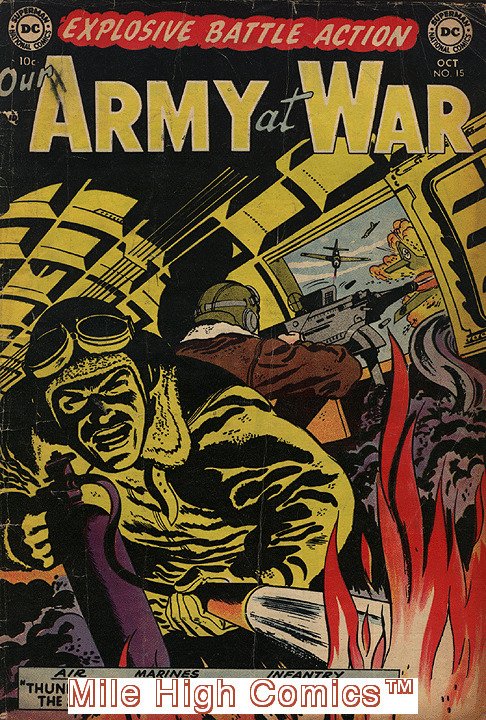 OUR ARMY AT WAR (1952 Series) #15 Good Comics Book