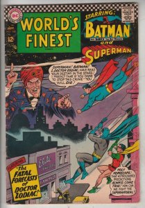 World's Finest #160 (Sep-66) VG/FN+ Mid-Grade Superman, Batman, Robin