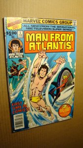 MAN FROM ATLANTIS 1 *HIGH GRADE* DOUBLE-SIZE TV MARVEL 1977 JS65