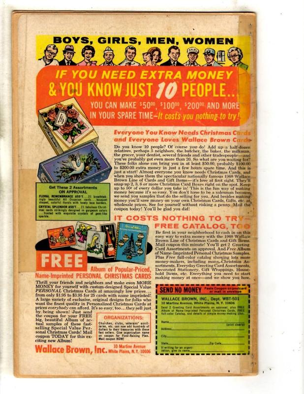 Avengers # 56 GD Marvel Comic Book Kang Iron Man Hulk Thor Captain America RH3