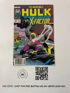 Incredible Hulk # 336 NM Marvel Comic Book Grey X-Men X-Factor Iceman 9 J226