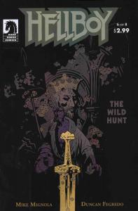 Hellboy: The Wild Hunt #6 VF ; Dark Horse | Mike Mignola