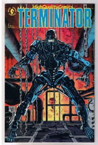 TERMINATOR #4, NM+, John Arcudi, Chris Warner, 1990, Death, more in store
