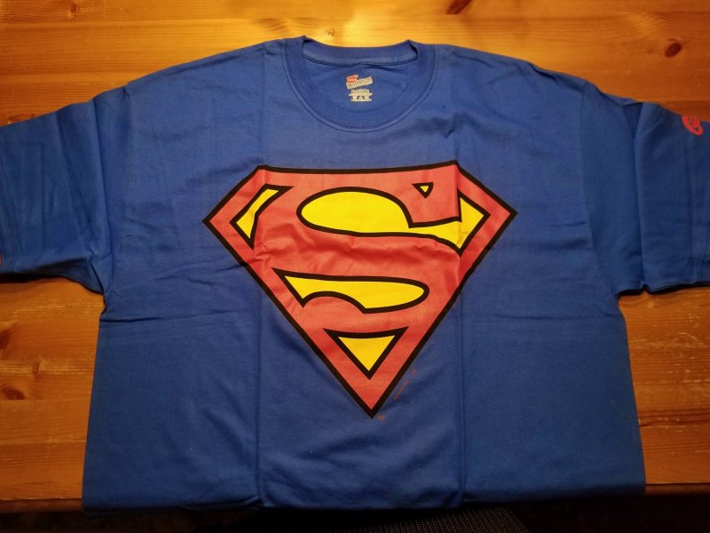 Superman T-Shirt XL Graphitti NOS w/Tags DC Comics