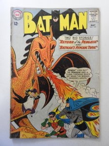 Batman #155  (1963) GD+ Condition! Moisture damage, bottom staple rusty