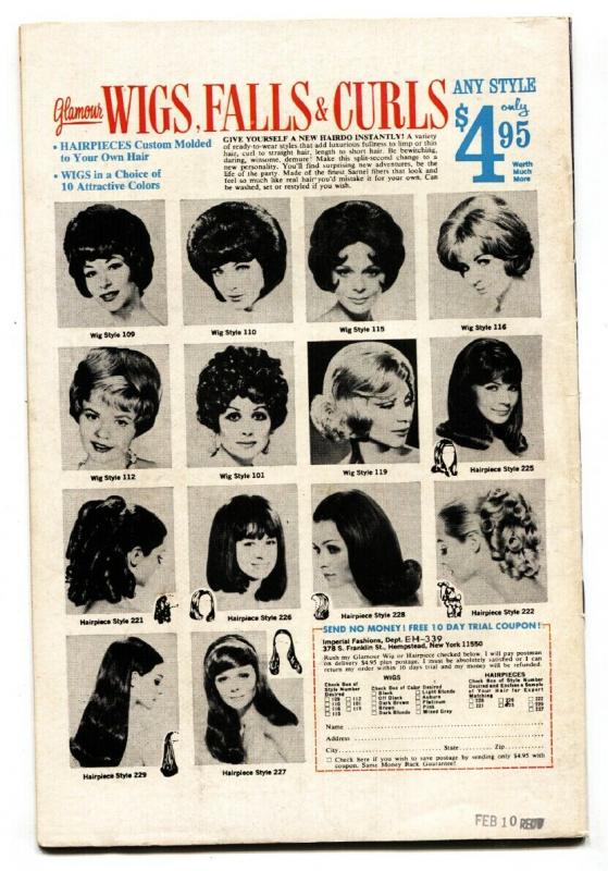 YOUNG ROMANCE #165 comic book 1970-DC ROMANCE-CRYING