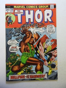 Thor #210 (1973) VG+ Condition cf detached at 1 staple