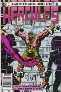 Hercules #1-4 (1982)  complete set  #1 VF, #2 VF, #3 VF-, #4 VF+
