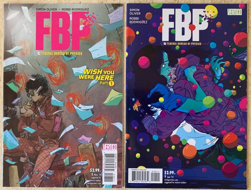 FEDERAL BUREAU OF PHYSICS 1-24 (COLLIDER 1) | VERTIGO 2013-15 | COMPLETE SERIES
