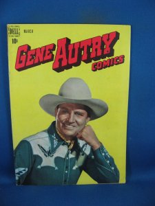 GENE AUTRY COMICS 25 F DELL PHOTO CVR 1949