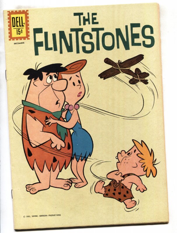 Flintstones #2 1961-Dell-Hanna-Babrbera cartoon series comic book-vf