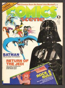 1983 Comics Scene #10-Comic Book Fanzine-Grade: 7.5 WH