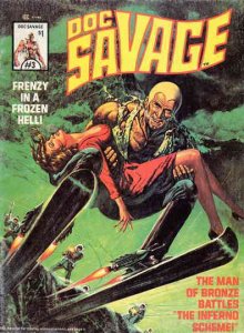 Doc Savage (Marvel Magazine) #3 FN ; Marvel |
