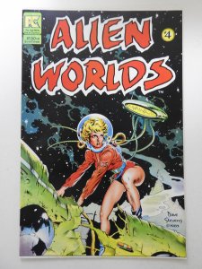 Alien Worlds #4 (1983) Dave Stevens Cover!! Beautiful VF-NM Condition!