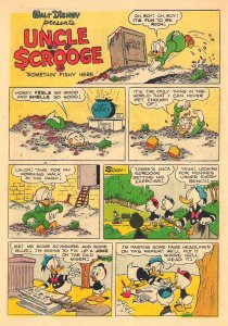 Walt Disney's UNCLE SCROOGE - FOUR COLOR #456 (Mar1953) 9.0 VF/NM  Carl ...