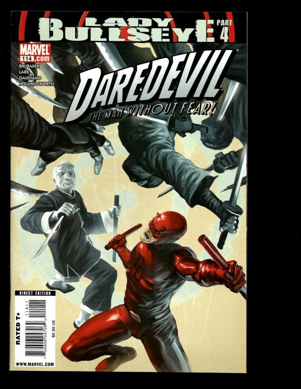 Lot Of 7 Daredevil Marvel Comics # 112 113 114 115 116 117 118 The Avengers SM3