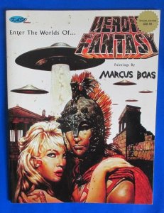 2003 HEROIC FANTASY Paintings by Marcus Boas FN SC Signed #227 Kaso Comics