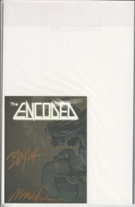 Encoded #1 Cover B Devil's Due Comics Herrera Variant NM Signature Plate