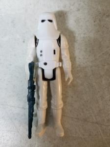Storm Trooper Hoth Snow W/ Gun & Cape  Kenner Action Figure Star Wars 1980 TWT1